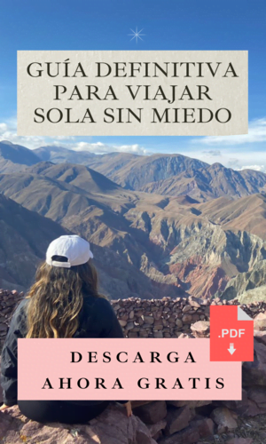 como viajar sola sin miedo